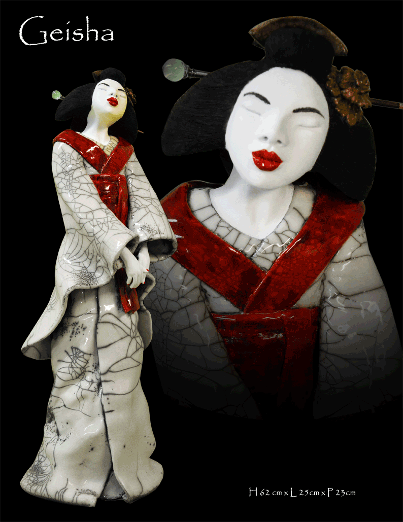 geisha blanche